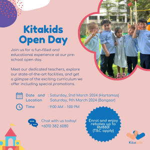 Open Day @ Kitakids Preschool, Bangsar