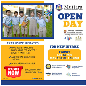 Open Day @ Mutiara International Grammar School, Ampang