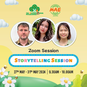 Zoom – Free Storytelling Session @ The Orange Tree Preschool, Damansara Utama