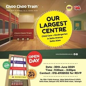 Open Day @ Choo Choo Train Child Care & Kindergarten, Setia Avenue