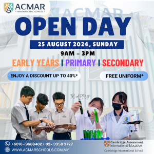 Open Day @ Acmar International & Private School, Klang