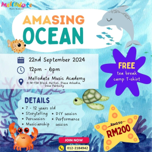 AmaSing Ocean Music Camp @ Mellodate Music Academy, Desa Park City, Kepong